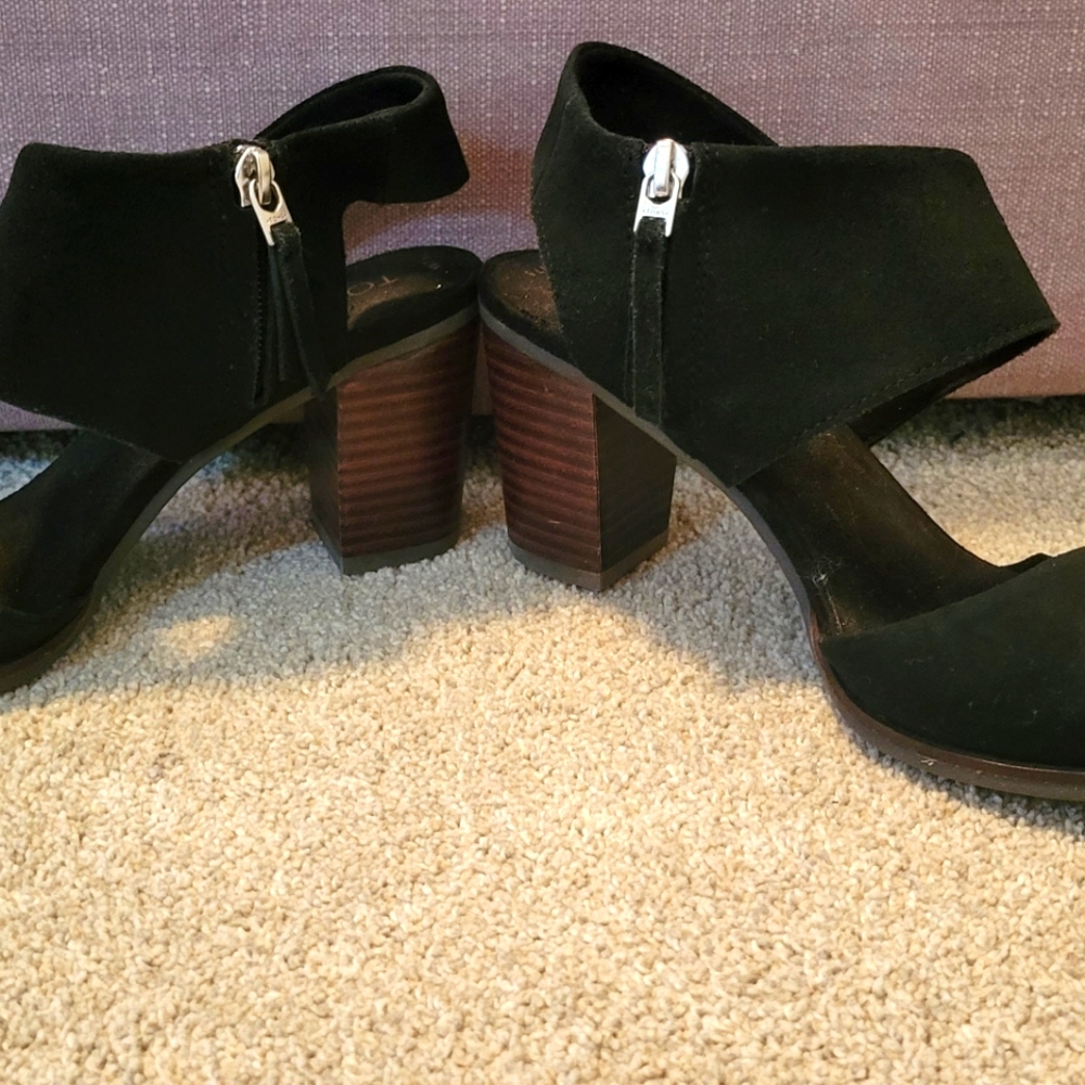 Black Tim's Heels Monjco